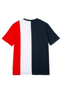Трикотажная трёхцветная мужская футболка с принтом 12456009 Play Today(фото2)